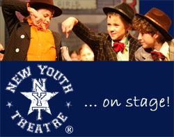 New Youth Theatre and Dance School Grantham logo